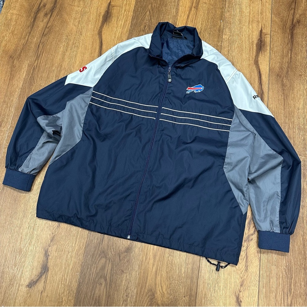 Buffalo Bills Colorblock Windbreaker Jacket